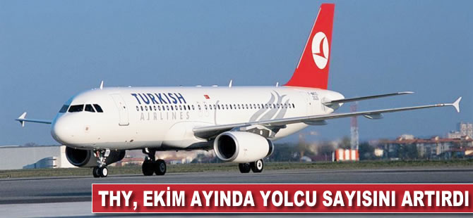 THY ekim ayında yolcu sayısını artırdı