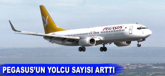 Pegasus'un yolcu sayısı arttı