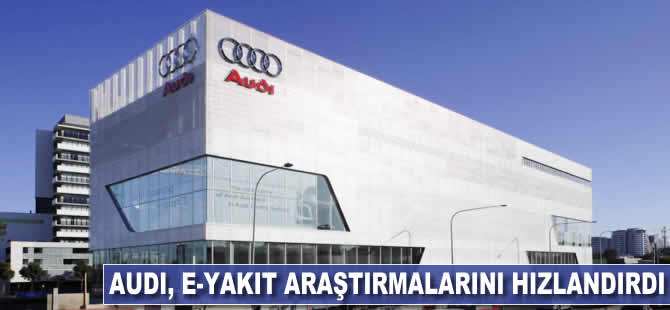 Audi e-yakıt araştırmalarını hızlandırdı