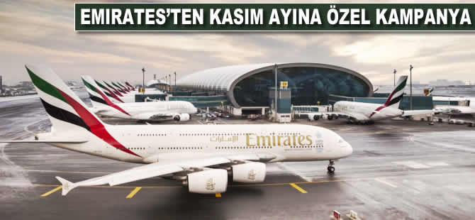 Emirates’ten kasım ayına özel kampanya