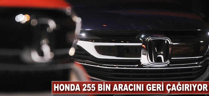 Honda 255 bin aracını geri çağırıyor