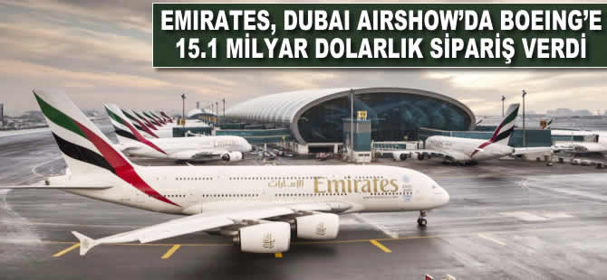 Emirates, Dubai Airshow’da 40 adet B787 Dreamliners için 15.1 milyar dolarlık sipariş verdi