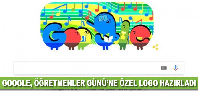 Google, Öğretmenler Günü'ne özel logo hazırladı