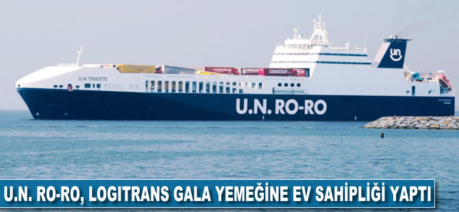 U.N. Ro-Ro, Logitrans gala yemeğine ev sahipliği yaptı