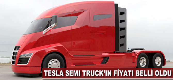 Tesla Semi Truck'ın fiyatı belli oldu