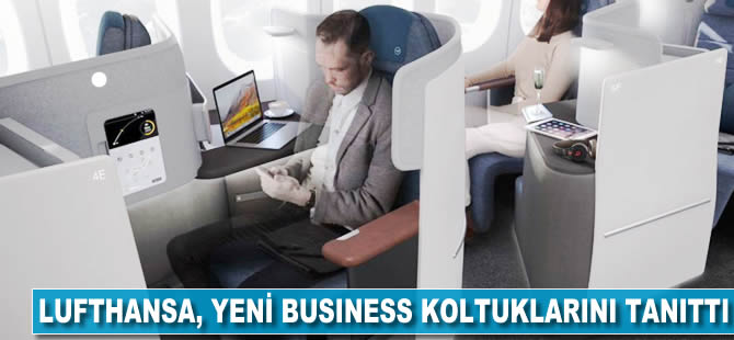 Lufthansa yeni business koltuklarını tanıttı