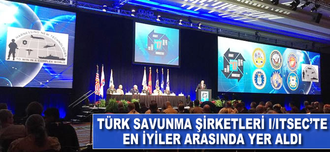 Türk savunma şirketleri I/ITSEC'te 'en iyiler' arasında yer aldı