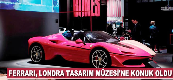 Ferrari, Londra Tasarım Müzesi'ne konuk oldu