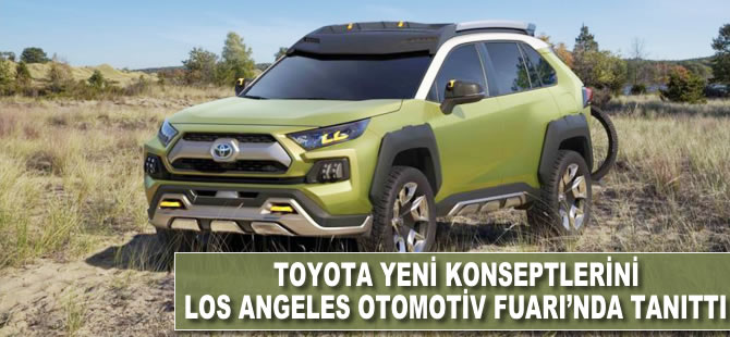 Toyota yeni konseptlerini Los Angeles Otomobil Fuarı’nda tanıttı