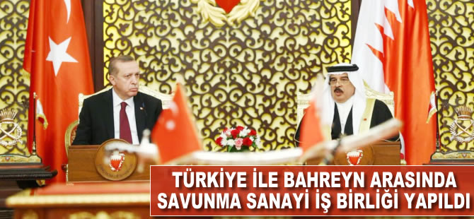 Türkiye ile Bahreyn arasında savunma sanayi iş birliği yapıldı