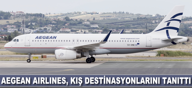 Aegean Airlines kış destinasyonlarını tanıttı