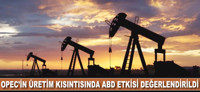 OPEC'in üretim kısıntısında ABD etkisi değerlendirildi