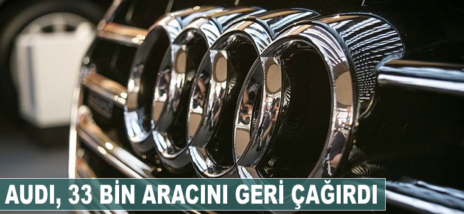 Audi, 330 bin aracı geri çağırdı