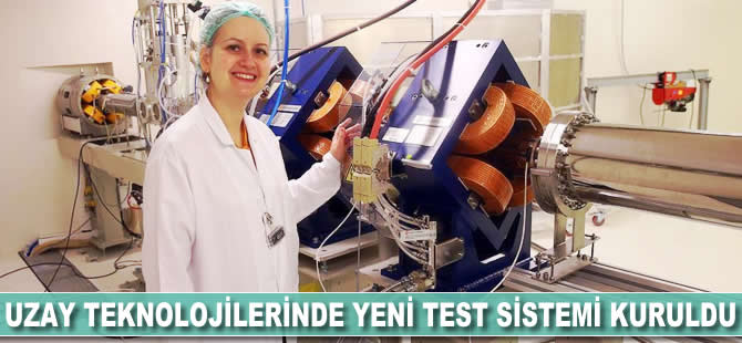 Uzay teknolojilerinde yeni test sistemi kuruldu