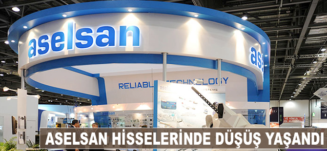 Aselsan hisselerinde düşüş yaşandı