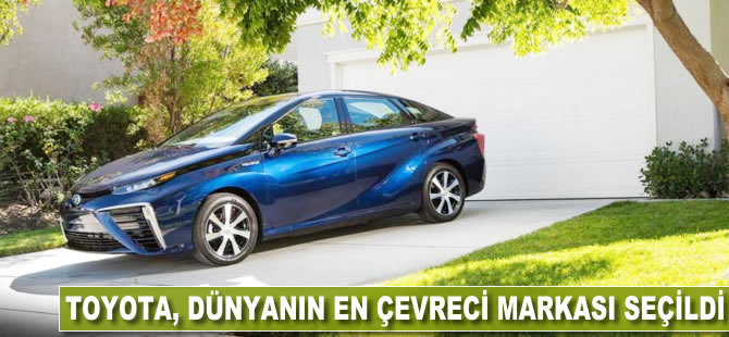 Toyota, dünyanın en çevreci otomobil markası seçildi