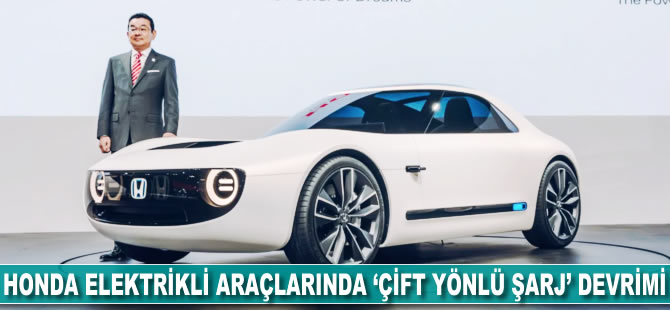 Honda’dan elektrikli araçlarında “Çift Yönlü Şarj” devrimi