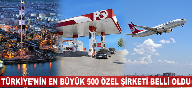 Türkiye'nin En Büyük 500 Özel Şirketi belli oldu