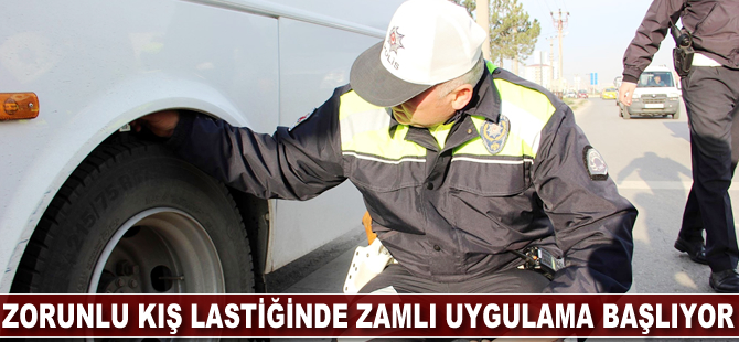 Zorunlu kış lastiğinde 'zamlı' uygulama başlıyor