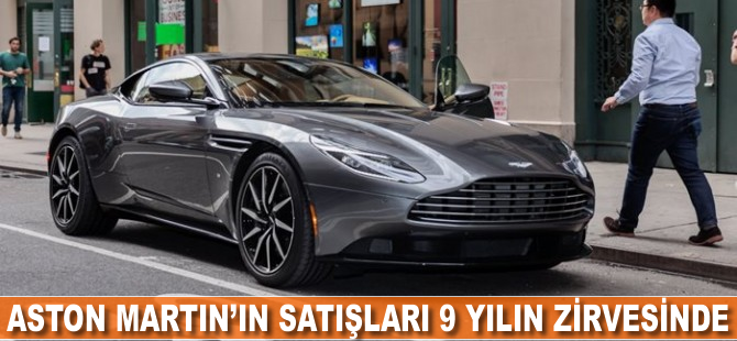 Aston Martin'in satışları 9 yılın zirvesine çıktı