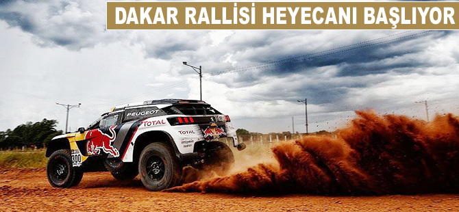 Dakar Rallisi heyecanı başlıyor