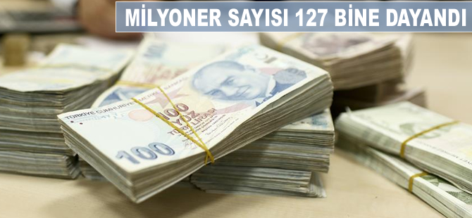 Milyoner sayısı 127 bine dayandı