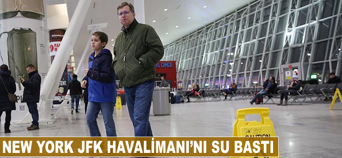 New York JFK Havalimanı'nı su bastı