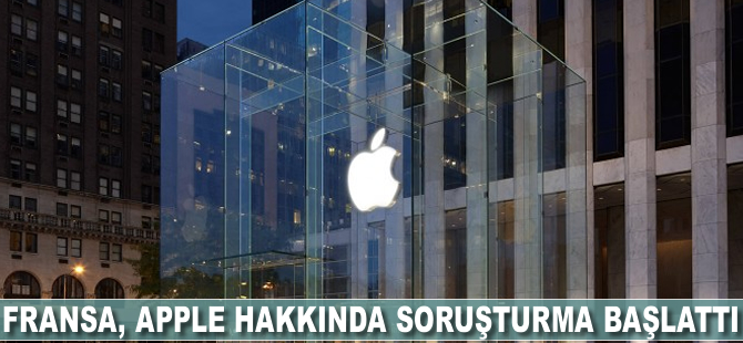 Fransa, Apple hakkında soruşturma başlattı