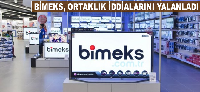 Bimeks, ortaklık iddialarını yalanladı