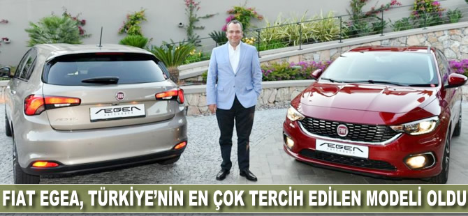 Fiat Egea, Türkiye'nin en çok tercih edilen modeli oldu