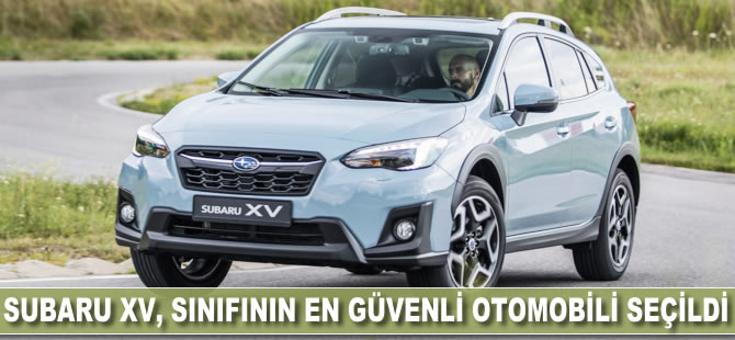 Subaru XV, sınıfının en güvenli otomobili seçildi