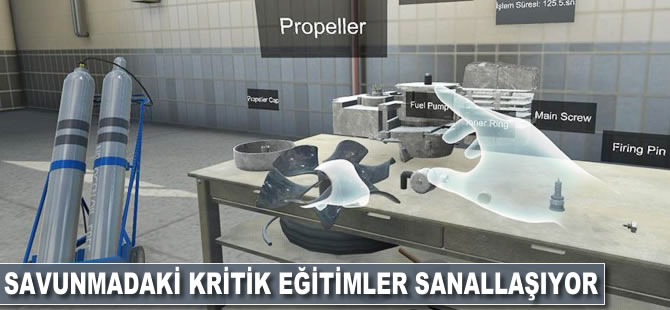 Savunmadaki kritik eğitimler sanallaşıyor