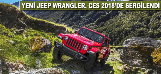 Yeni Jeep Wrangler, CES 2018'de sergilendi