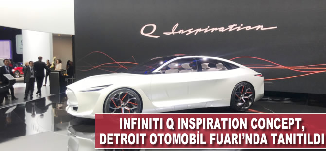 INFINITI Q Inspiration Concept, Detroit Otomobil Fuarı'nda tanıtıldı