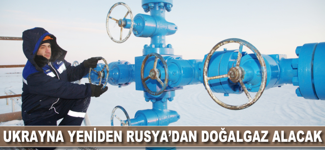 Ukrayna yeniden Rusya'dan doğalgaz alacak