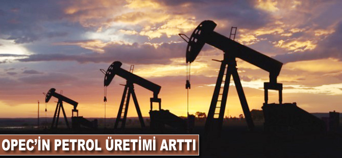 OPEC'in petrol üretimi arttı