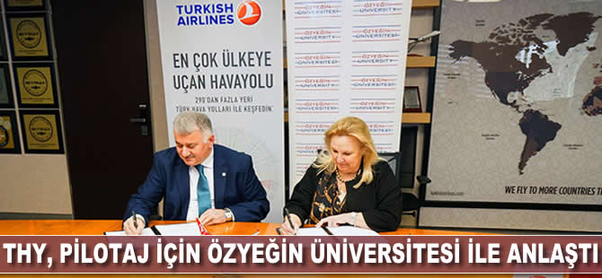 THY, pilotaj için Özyeğin Üniversitesi ile anlaştı