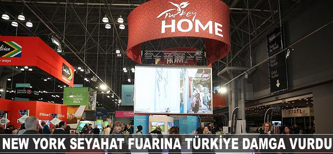 New York seyahat fuarına Türkiye damga vurdu