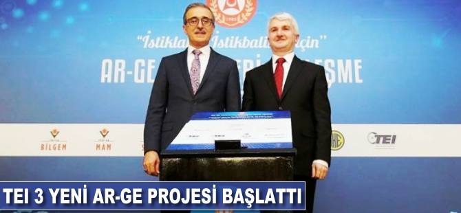 TEI 3 yeni Ar-Ge projesi başlattı