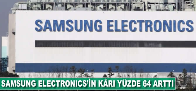 Samsung Electronics'in kârı yüzde 64 arttı