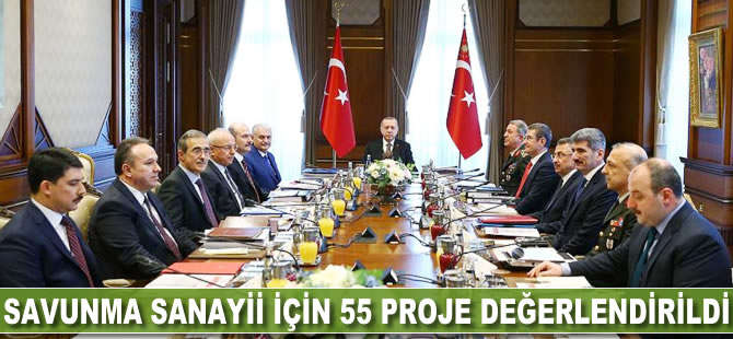 Savunma Sanayii için 9.4 milyar dolarlık 55 proje değerlendirildi