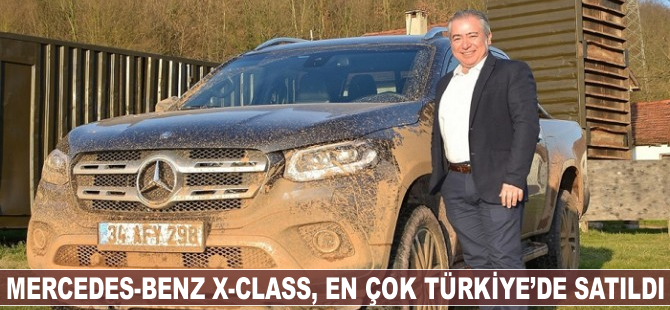 Mercedes-Benz X-Class, aralıkta en çok Türkiye'de satıldı