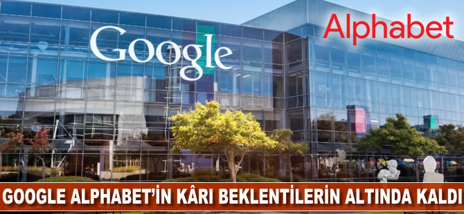 Google'ın kârı beklentilerin altında kaldı