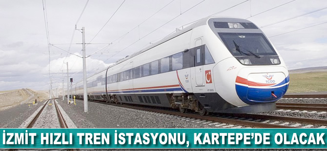 İzmit hızlı tren istasyonu, Kartepe'de olacak