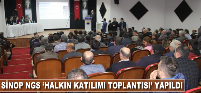 Sinop NGS 'Halkın Katılımı Toplantısı' yapıldı