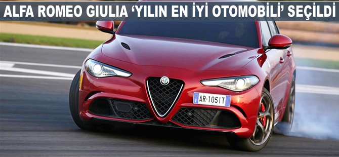 Alfa Romeo Giulia, "Yılın En İyi Otomobili" seçildi