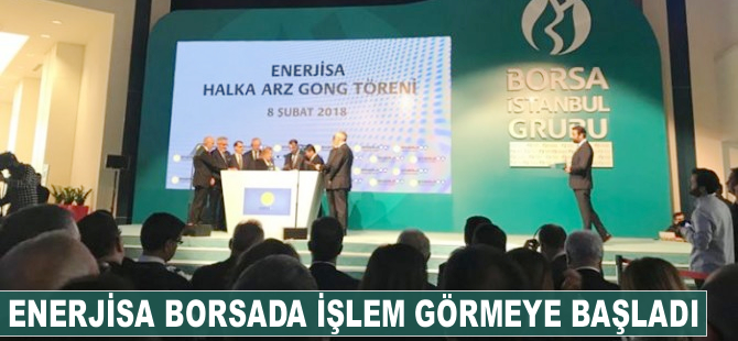 Enerjisa borsada işlem görmeye başladı