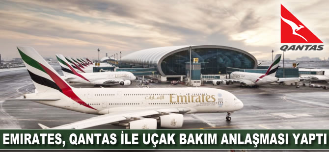 Emirates, Qantas ile uçak bakım anlaşması yaptı