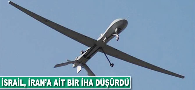 İsrail, İran'a ait bir İHA düşürdü