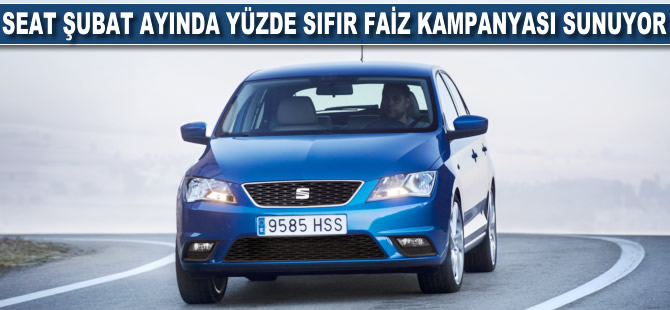 SEAT şubat ayında  yüzde sıfır faiz kampanyası sunuyor